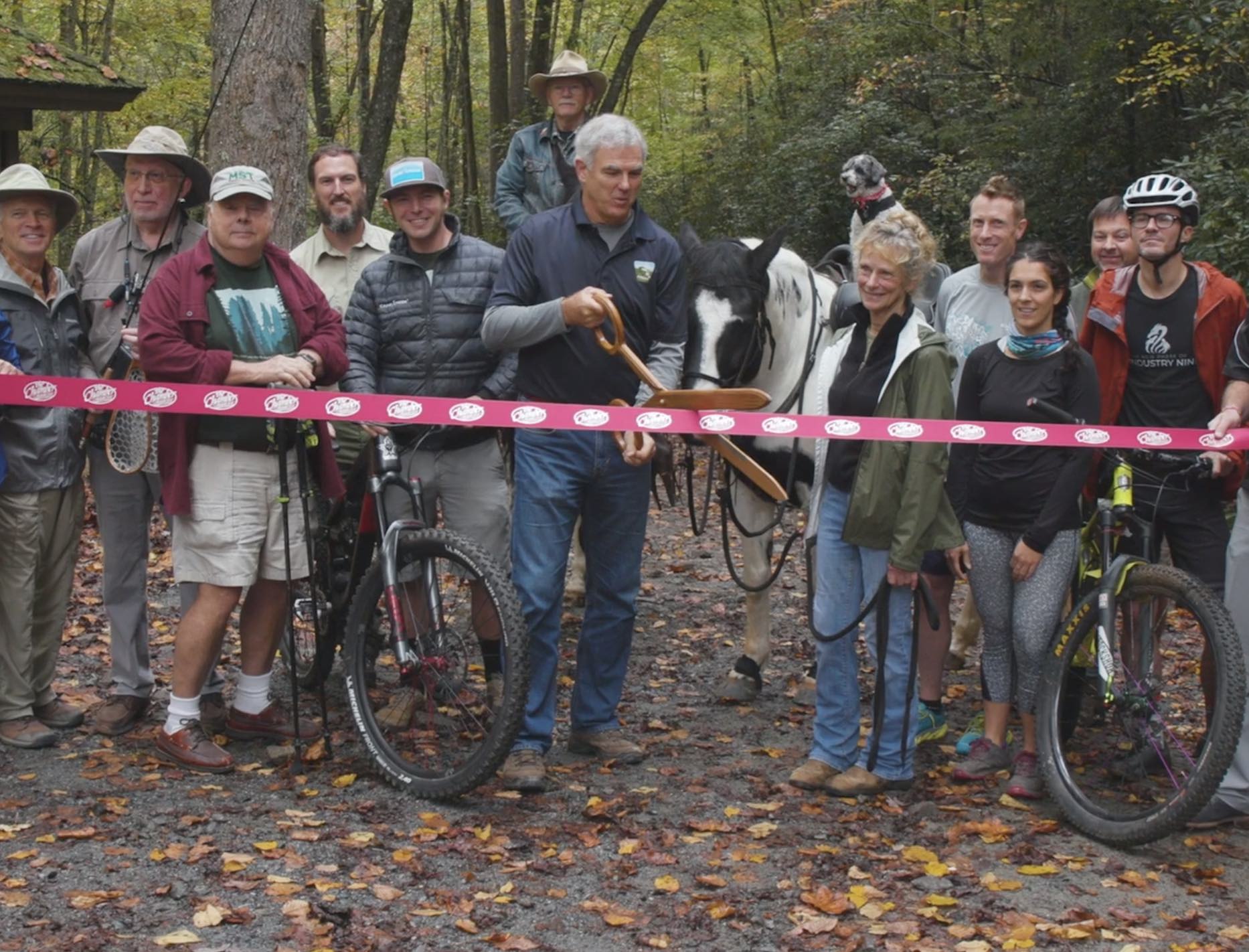 Ribbon Cutting at Cantrell Creek Trail